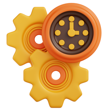作業時間  3D Icon