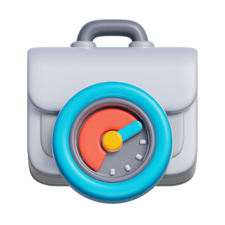 Work Time  3D Icon