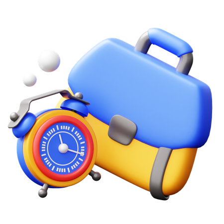 Work time  3D Icon