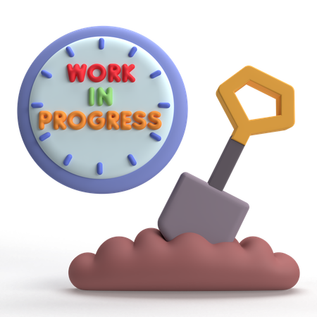 Work Time  3D Icon