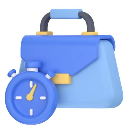 Shows Working Hour 3D Icon