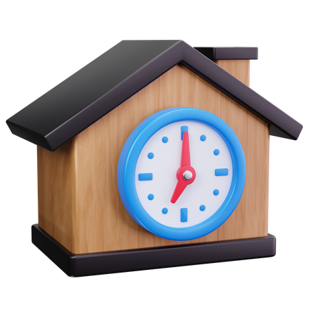 작업 타이머  3D Icon