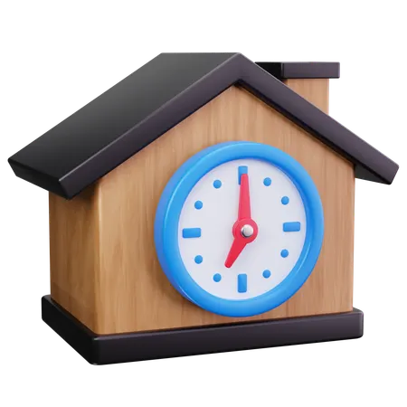 작업 타이머  3D Icon
