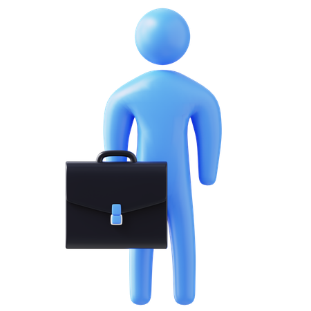 Worker  3D Icon