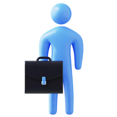 Worker  3D Icon