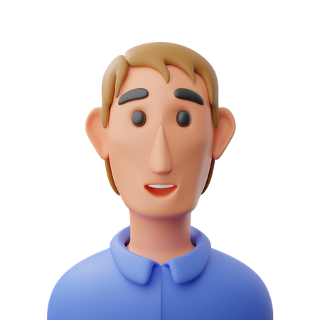 Worker avatar  3D Icon