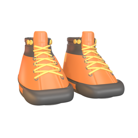 Worker Boots  3D Icon