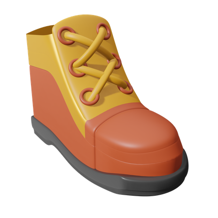 Worker Boots  3D Icon