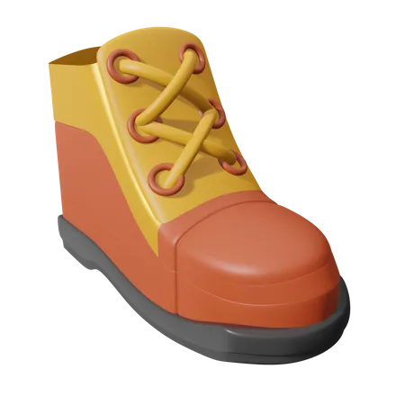 Worker Boots  3D Icon