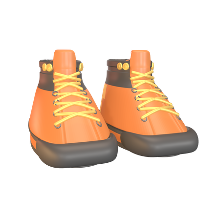 Worker Boots  3D Icon