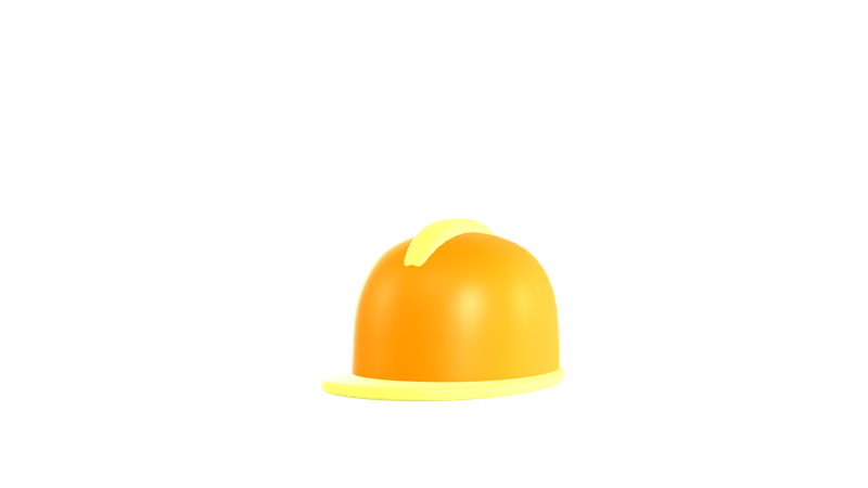 Worker Helmet  3D Icon