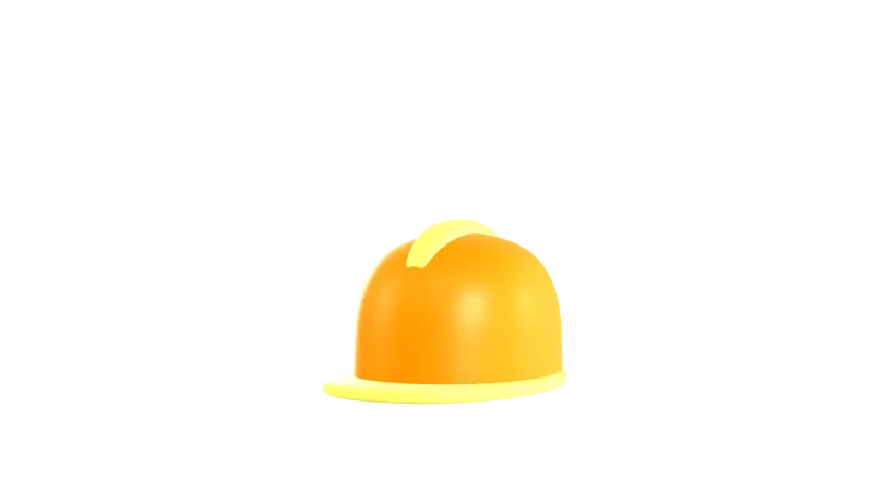 Worker Helmet  3D Icon