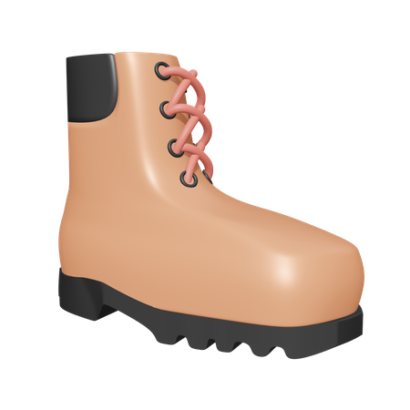 Worker Shoes  3D Icon