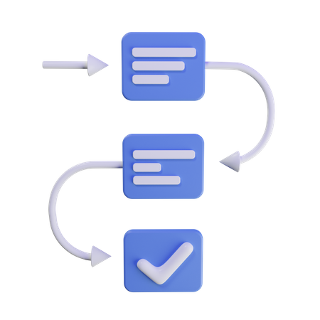 Workflow  3D Illustration