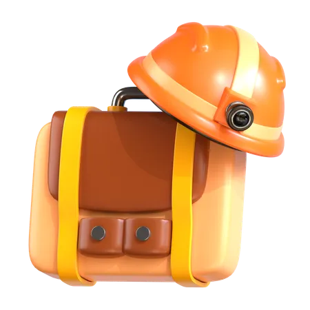 Working Briefcase  3D Icon