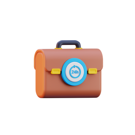 Working Hour  3D Icon