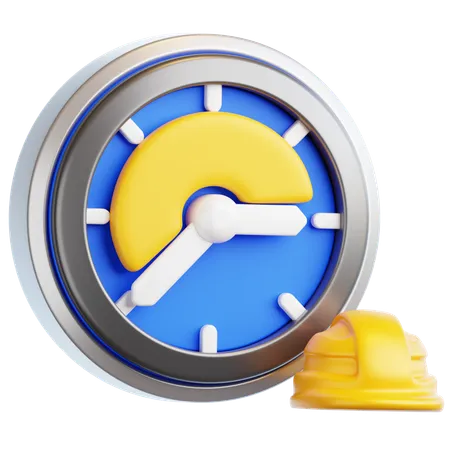 Working Hours  3D Icon