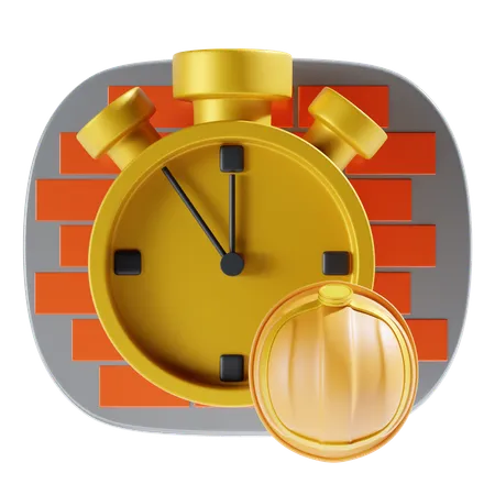 Working Hours 3 D Icon And Illustration 3D Icon