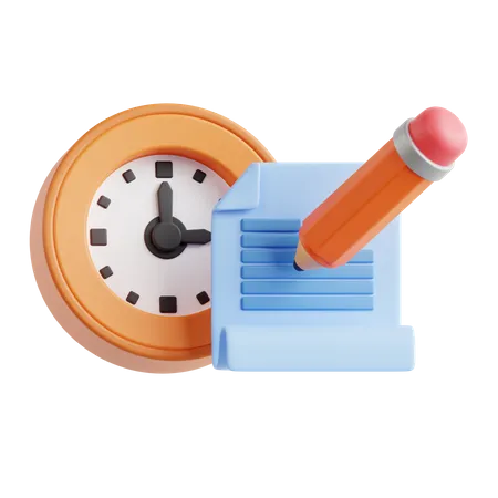 Working Hours  3D Icon