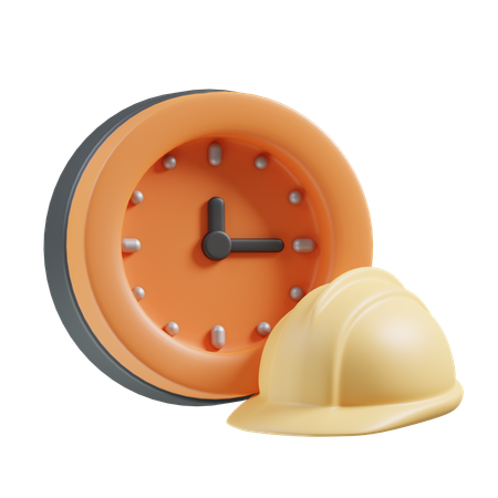 Working Hours  3D Icon