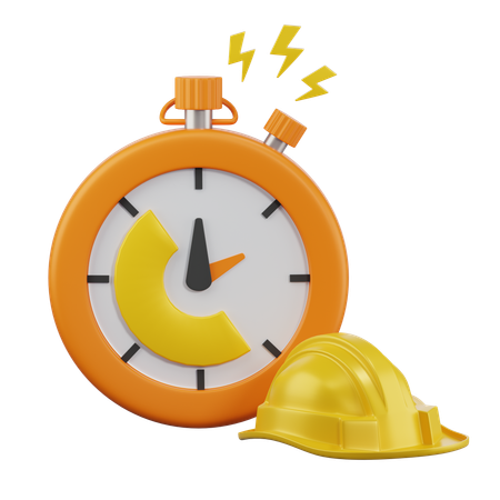 Working Hours  3D Icon