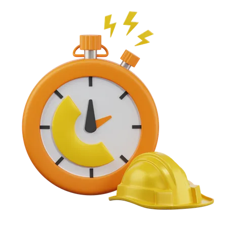 Working Hours  3D Icon