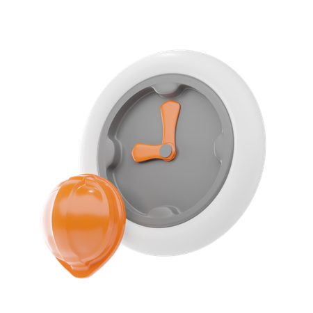 Working Hours  3D Icon