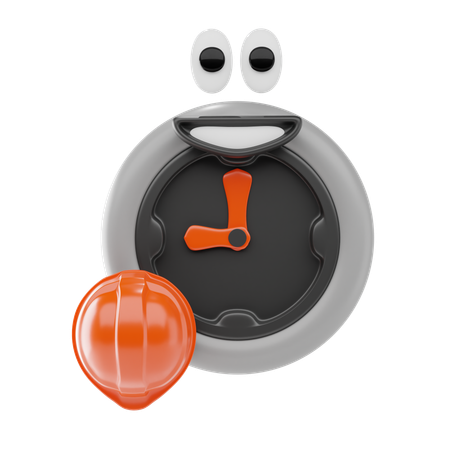 Working Hours  3D Icon