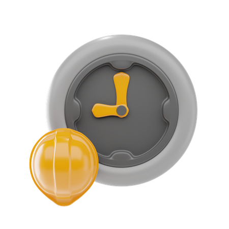 Working Hours  3D Icon
