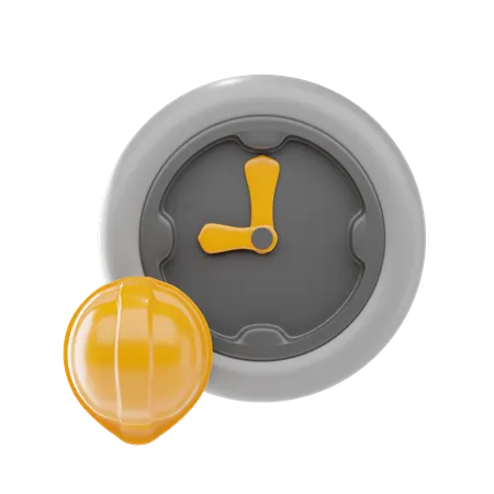 Working Hours  3D Icon