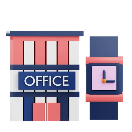 Working Hours  3D Icon