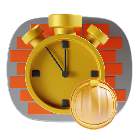 Working Hours  3D Icon