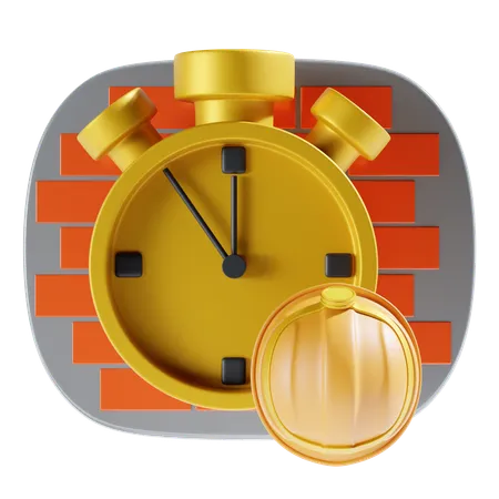 Working Hours  3D Icon