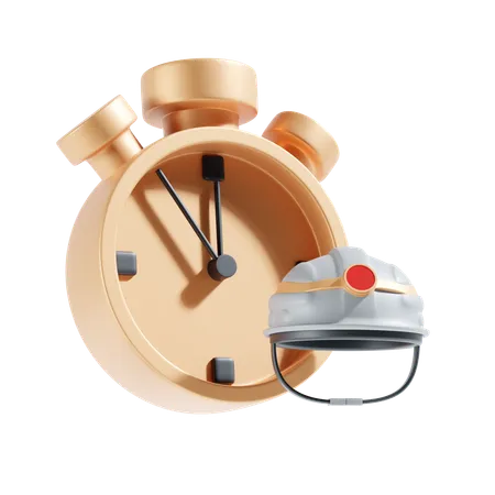 Working Hours  3D Icon