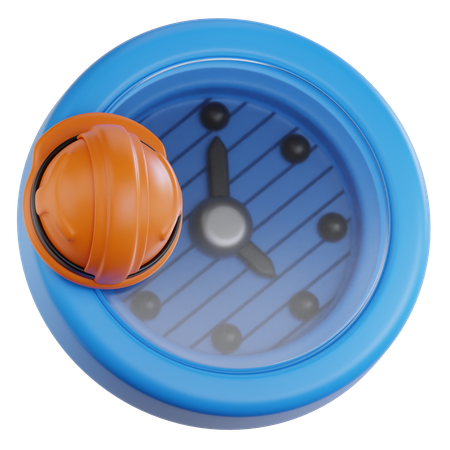 Working Hours  3D Icon