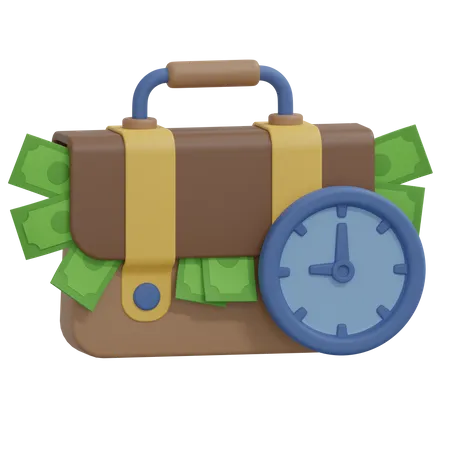 Working Hours Illustration 3D Icon