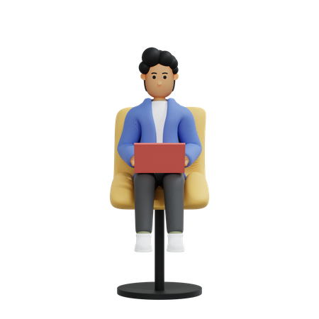 Working man  3D Icon