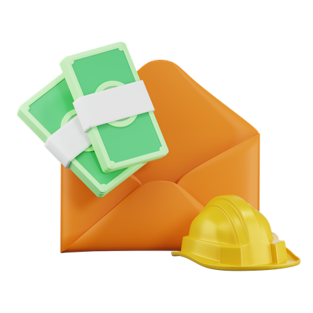 Working Salary  3D Icon