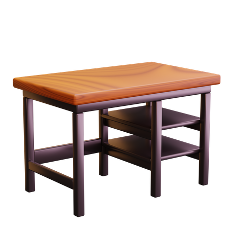 Working Table  3D Icon