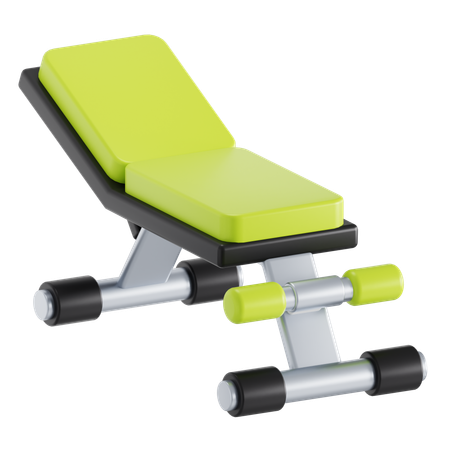 トレーニングベンチ  3D Icon