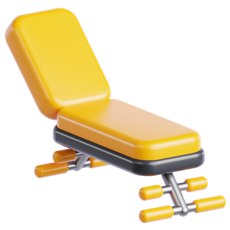 Workout Bench  3D Icon