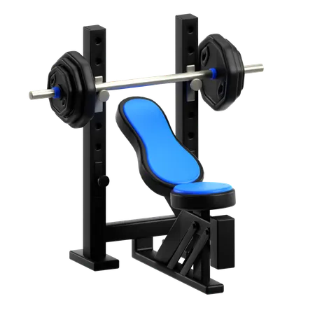 Workout Bench  3D Icon