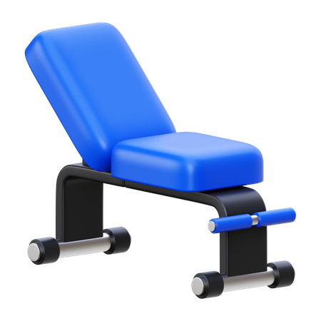 Workout Bench  3D Icon