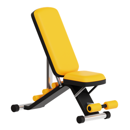 Workout Bench  3D Icon