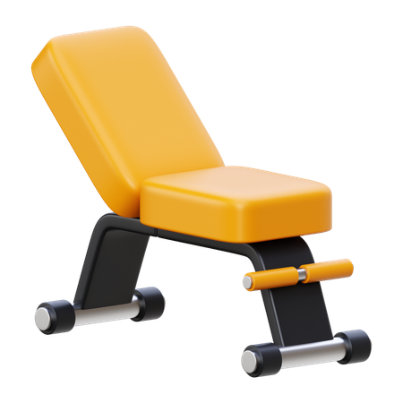 Workout Bench  3D Icon