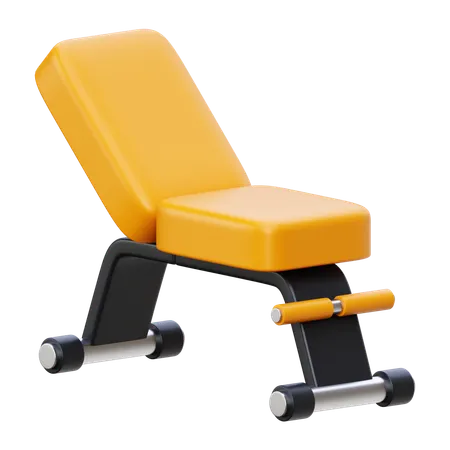 Workout Bench  3D Icon