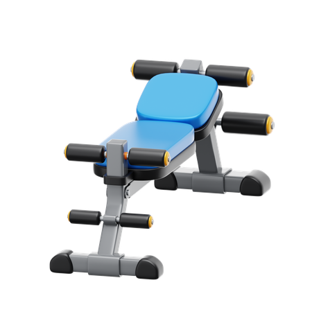 Workout Bench  3D Icon