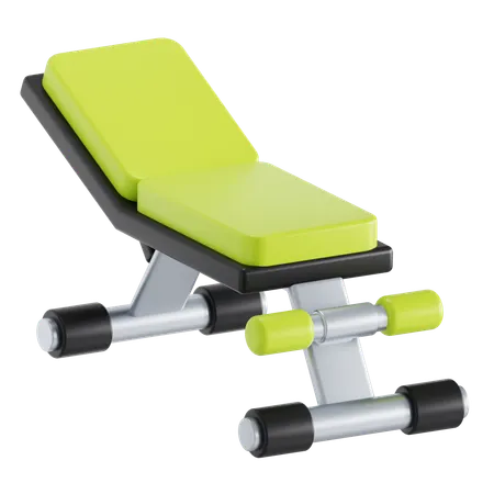 Workout bench  3D Icon