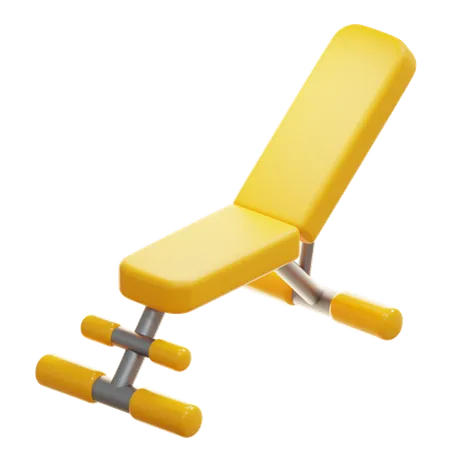 WORKOUT BENCH  3D Icon