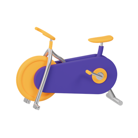 Workout Bike  3D Icon